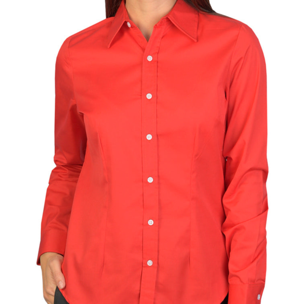 Blusa de Gabardina Manga Larga 65% poliéster / 35% algodón - Image 2