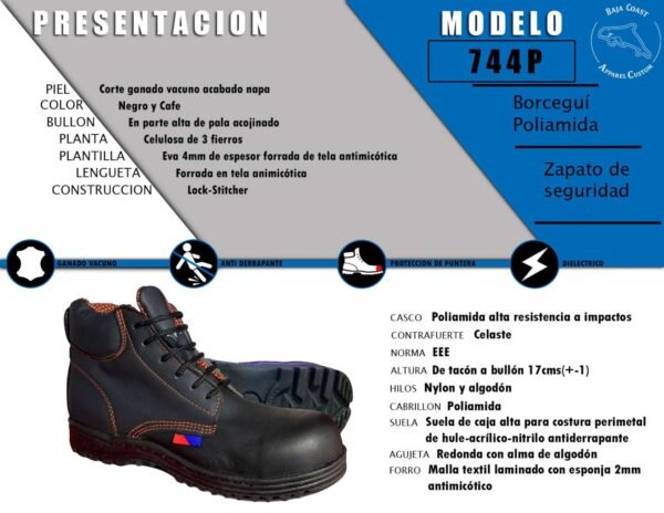 Bota BORCEGUI MODELO 744P - Image 2