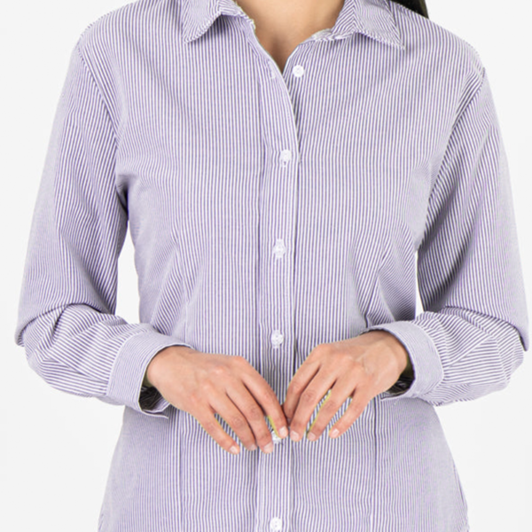 Blusa Mil Rayas Manga Larga 65% poliéster / 35% Algodón - Image 3