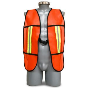 Chaleco De Seguridad De Malla Con Reflejante Textil