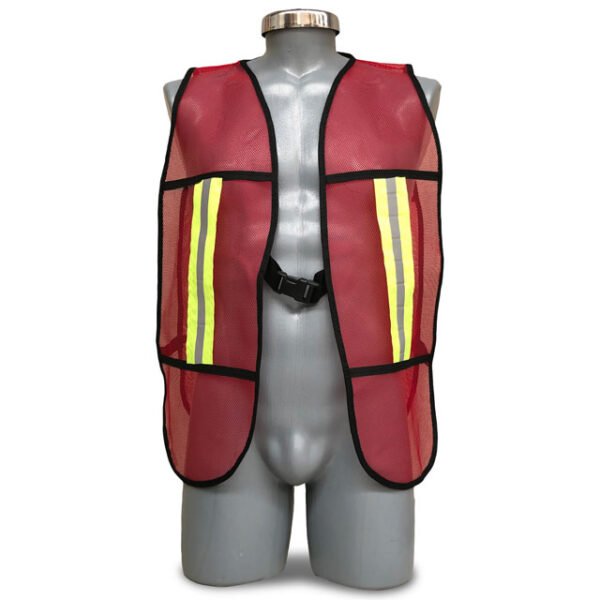 Chaleco De Seguridad De Malla Con Reflejante Textil - Image 7
