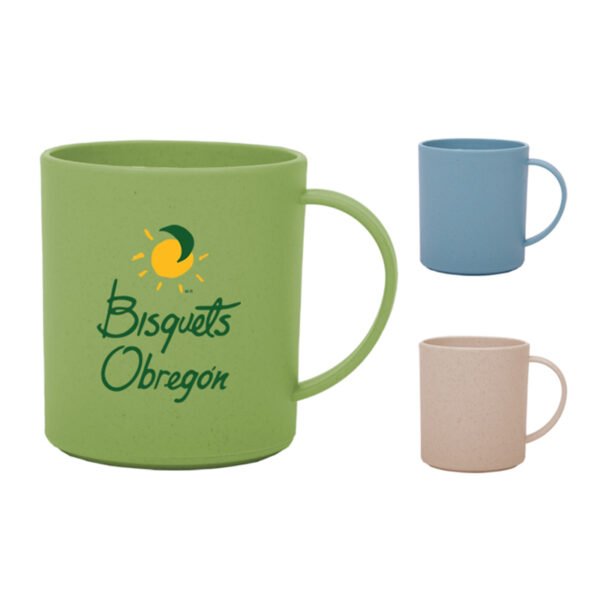 TAZAS PROMOCIONALES ECOLOGICAS DE TRIGO DEAN 10 OZ