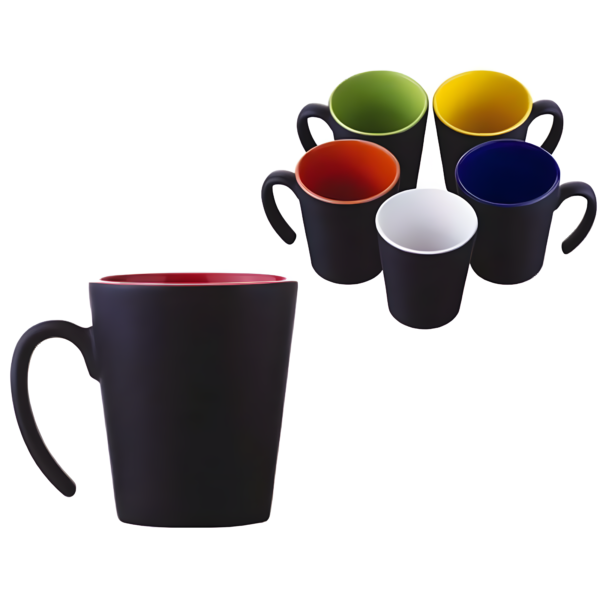 TAZAS DE CERÁMICA MALBEC 12 ONZAS
