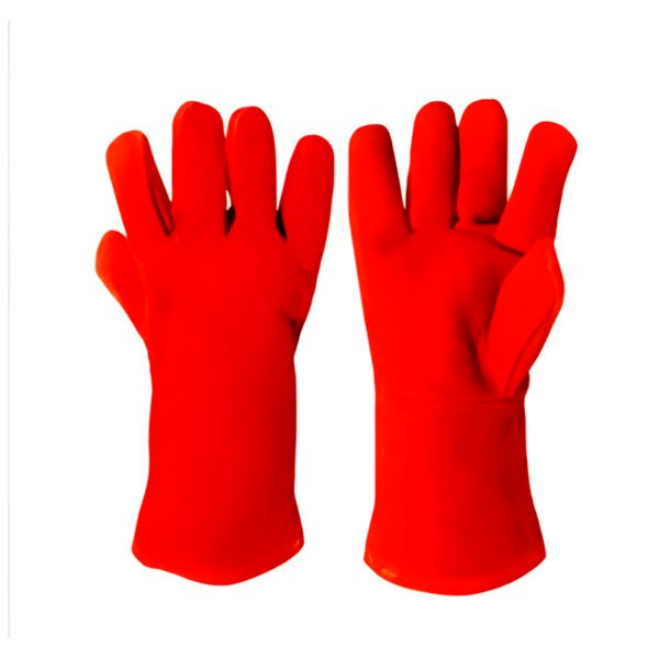 Guante Americano Rojo con Kevlar