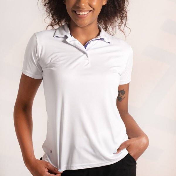 Blusa Polo Dry Fit Gold Champion Dama 100% poliéster - Image 9