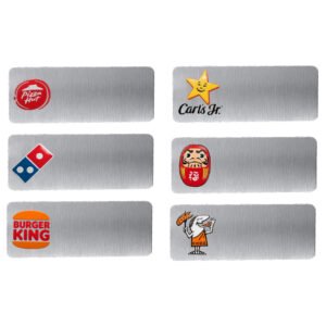 Pin Identificador Con Logo De La Empresa